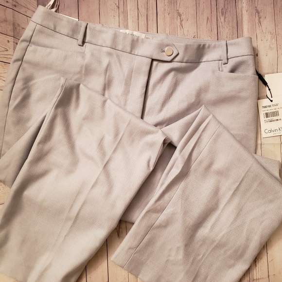 NWT Calvin Klein light Powder Dress Pants trousers. 👀 NICE! 14p - Picture 10 of 16